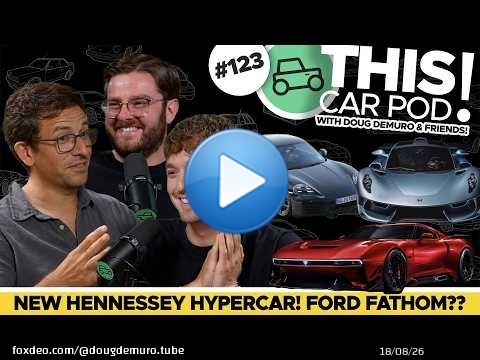 Hennessey Blackbird Goes Analog! Dodge Goes Insane? Porsche Flip-Flops EV Again! THIS CAR POD! EP123