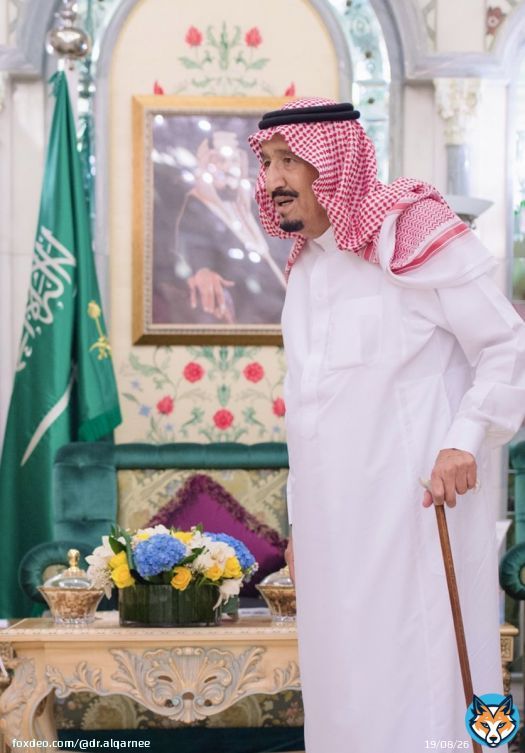 نسأل الله باسمه الأعظم لقائدنا وزعيمنا #خادم_الحرمين_الشريفين #الملك_سلمان_بن_عبدالعزيز الشفاء العاجل، وأسأل الله أن يجمع له بين الأجر والعافية، ونقول: #سلامتك_يابو_فهد  ألبسك الله من العافية أجمل لباس، ولا ترى بأس. \ud83c\uddf8\ud83c\udde6