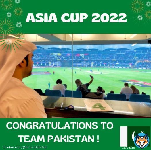 Congratulations to team Pakistan !  #INDvsPAK2022 #PAKvIND #pakistan #PakistanZindabad #PakistanKiAwazARY
