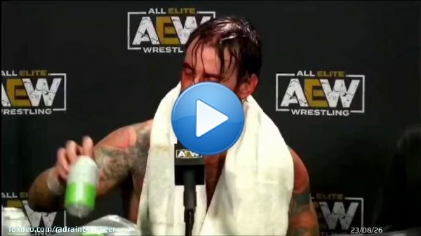 CM Punk on the media scrum SHOOTING on the AEW EVPs and Hangman Page for 'leaking out bullshit' to the media that isn't true.  What the FUCK is going on.