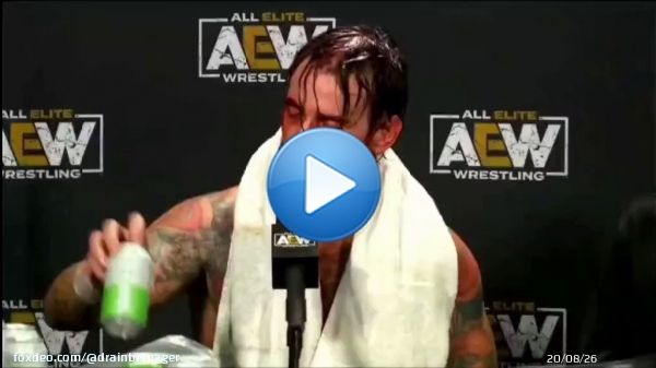 CM Punk on the media scrum SHOOTING on the AEW EVPs and Hangman Page for 'leaking out bullshit' to the media that isn't true.  What the FUCK is going on.