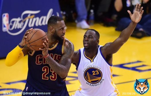 LeBron James is now 0-3 against Draymond Green in game 5s