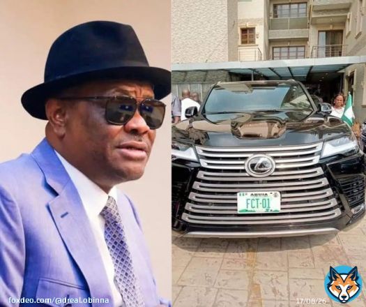 Wike the Minister for FCT under Bola Tinubu leadership was seen in LX 600 SUV worth  $100,115 The cost of this car is enough to take the entire North out of poverty  Wagner&bull;Kumuyi&bull;Russia&bull;Lucy&bull;Putin&bull;Chicago state university&bull;Moscow&bull;Got arrested&bull;All stars&bull;Deeper Life&bull;Brics