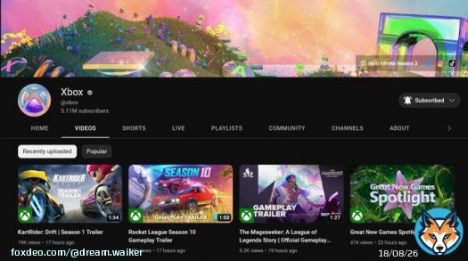 24 hours later, #Xbox YouTube channel still has not uploaded the new trailer for their biggest game, #Starfield   Meanwhile, #Microsoft is busy doing full-page propaganda ads on newspapers to push the $69B acquisition of Activision Blizzard  #GamePass #PlayStation #Sony