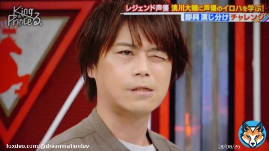 浪川さん、ウィンクするの苦手？(笑)