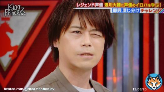 浪川さん、ウィンクするの苦手？(笑)