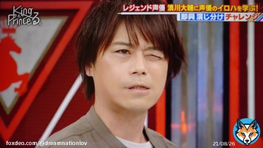 浪川さん、ウィンクするの苦手？(笑)