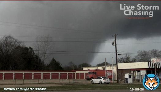 BREAKING: A large tornado has impacted Selma, Alabama, causing significant damage. (via Ryan Cartee from @LiveStormsMedia.) #alwx