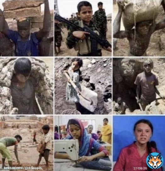 One of these kids complained that her childhood was stolen. Guess who?