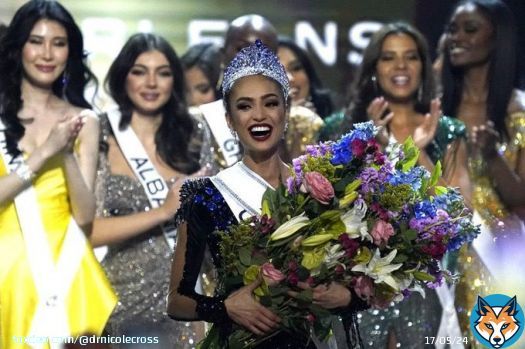 Go USA! Go Texas! Go Houston (my hometown)!  Filipino-American #MissUSA R'Bonney Gabriel wins the #71stMissUniverse competition after making history twice last year when she became the 1st Asian American to win #MissTexas & the 1st Filipina to wiin Miss USA! @SpectrumNews1TX