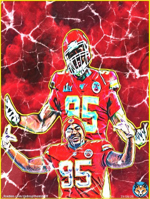 Chris Jones has been a leader on the @Chiefs defense. And, he is a big reason they made the Super Bowl. Let's Gooo!!! @MyFantasyLeague #FantasyFootball #NFLPlayoffs #NFL #NFLTwitter #SuperBowl #SuperBowlLVII #ChiefsKingdom