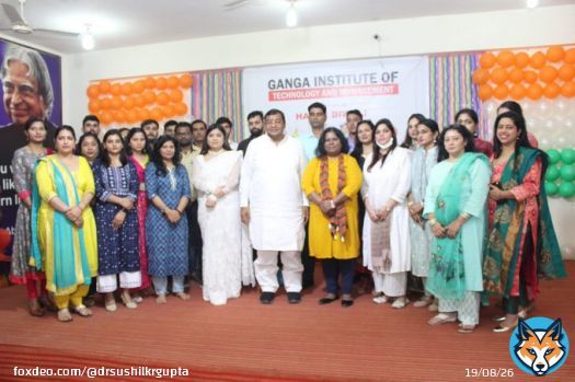 Celebrated #Diwali and #HaryanaDay in Ganga Institute of Technology and Management, Kablana, Distt Jhajjar. Warm welcome by all and got a chance to meet staff and students, May God fill everyone's diwali with happiness!!