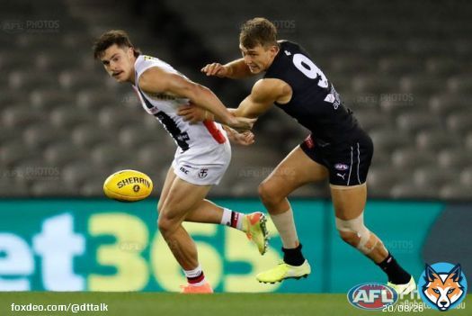 Calvin's No. 1 and No. 2 picks play today. Who scores higher? #teamsteele #teamcripps  @AFLFantasy #AFLFantasy