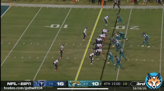 It&rsquo;s so crazy how different the cameras and broadcasts are across the NFL.  Jaguars vs Titans on ESPN week 18 looked and sounded so much more crisp  and vibrant than Jaguars vs. Chargers in the Wild Card on NBC.  The Teal popped out a lot more on ESPN too.