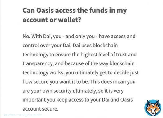 #MakerDAO / #Oasis / #DAI just confirmed they can confiscate your tokens if a third party so decides.  This is the end of DAI in my book. Was a good try.  No one can take your #Bitcoin from your wallet even if a court says so.  Sound money should be above the state. DAI isn&rsquo;t.