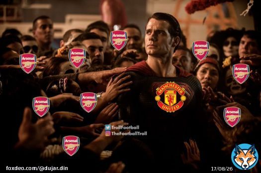 Na only Arsenal dey support us today...