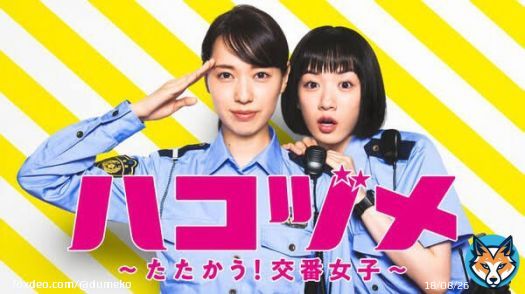 【ハコヅメ】交番勤務の元刑事課エースの藤聖子（戸田恵梨香）と新人警察官の川合（永野芽郁）が凸凹ペアを組み、様々な事件を通して成長していく川合の姿に癒され、藤のような上司が欲しくなる！笑いあり涙ありの今までありそうでなかった女性警察官を題材にした漫画原作のドラマ!#毎日オススメドラマ