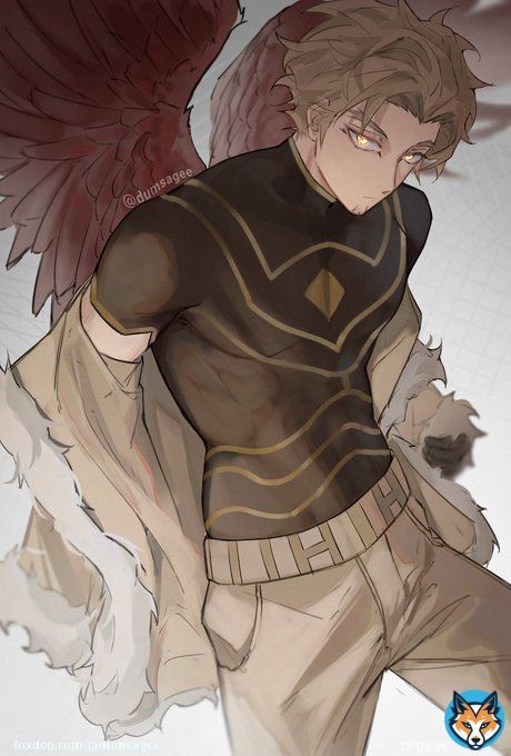 Happy Birthday Hawks xD #hawksmha #hawksbnha #Hawks #MHA #BNHAfanart #anime