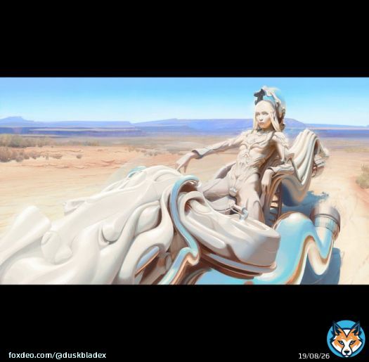 Arial Horizon Arial Horizon carries the goddess of the desert on her mission to oversee her domain. Influences: #Kyuss, #Truckfighters, #universalhippies  - #art #desertvibes #digitalart #illustration #ArtistOnTwitter