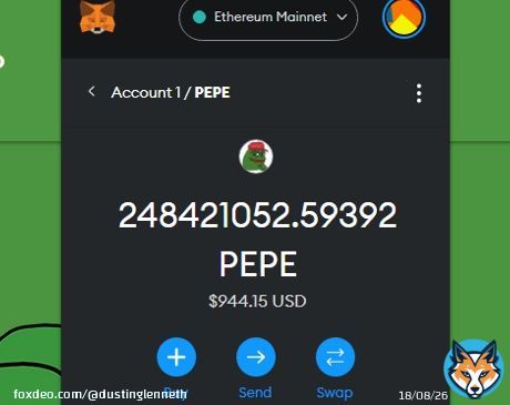 The #PEPE airdrop is officially live!   Verify eligibility and claim FREE $PEPE tokens:    $CAPO #CAPO #MILADY #PEPEARMY #HEX #PEPEISLOVE $PSYOP #VOLT #SIMPSON #Bitcoin #memecoinseason2023 $BEN $MONG Tether #WTISD #Binance #Crypto Kucoin $ARB $hex