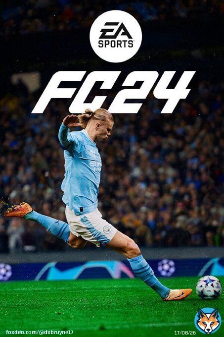 You may not understand how Massive this for Manchester city! Our Superstar Erling Haaland has been Named the official Cover for Ea Sport FC 24.