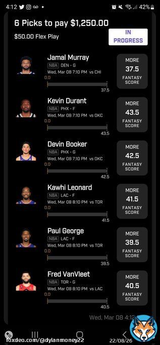 Its been such a great month and year so far! In honor of that, I want to do a giveaway! 2 for 1. If either of these #PrizePicksNBA FS slips go 6/6 I will give $100 out! If they both hit ill give $200 out. Like, RT, and tag to enter!!! #Giveaways #DFS#Prizepicks #GamblingTwitter