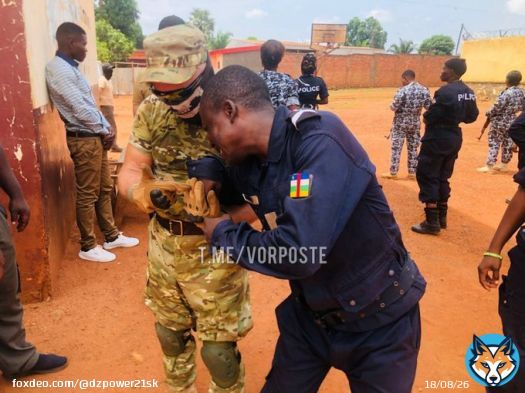 #Bangui ...  Wagner fighters... #تبون_يمثلني