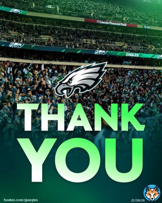 To our fans, who were undefeated this season &ndash; your passion, dedication, and support is unmatched. Thank you.   #ItsAPhillyThing
