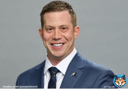 This is Eagles VICE PRESIDENT OF FOOTBALL ADMINISTRATION Jake Rosenberg.  He&rsquo;s Howie Roseman&rsquo;s main guy when it comes to working the cap.  He deserves a ton of credit for how manageable Jalen Hurts&rsquo; contract will be moving forward.