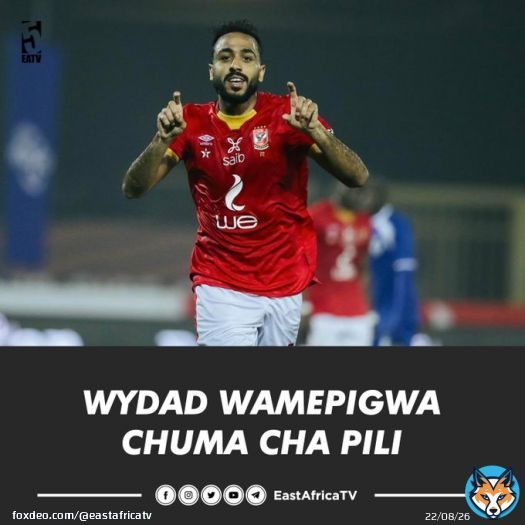 #CAFCL Wydad leo wanakutana na hasira za Al Ahly nyumbani kwao, wameshakula chuma mbili mpaka sasa kipindi cha pili kinaendelea.  #CAFCLFinal #AlAhly #WydadCasablanca