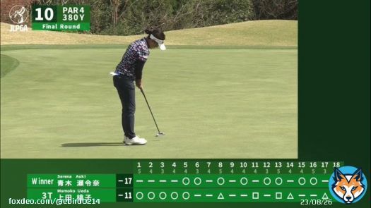 女子プロゴルフの歴史に残るような大逆転劇。 DAZNで序盤から見ることができてラッキー あの5連続バーディーの凄さを見ると、中盤〜後半の展開に心がざわつきます。 【Round3】青木瀬令奈が最大8打差大逆転! ハイライト|Tポイント×ENEOS ゴルフトーナメント