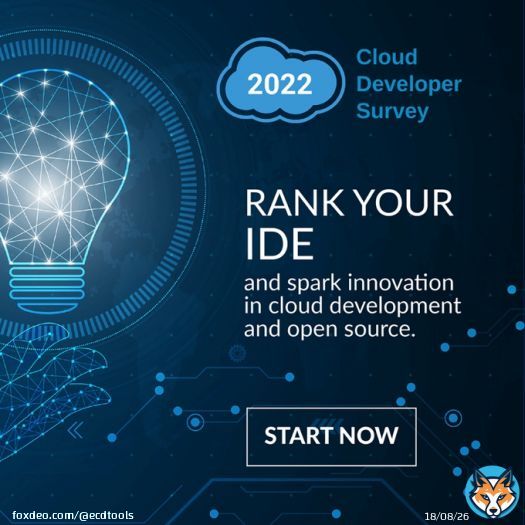 Calling all #cloud developers!  How attached are you to your #clouddevelopment environment?  Share your thoughts on cloud development tools, IDEs and more in our Cloud Developer Survey.  Find out how #opensource is changing cloud development.  #softwaredevelopment #cloudide