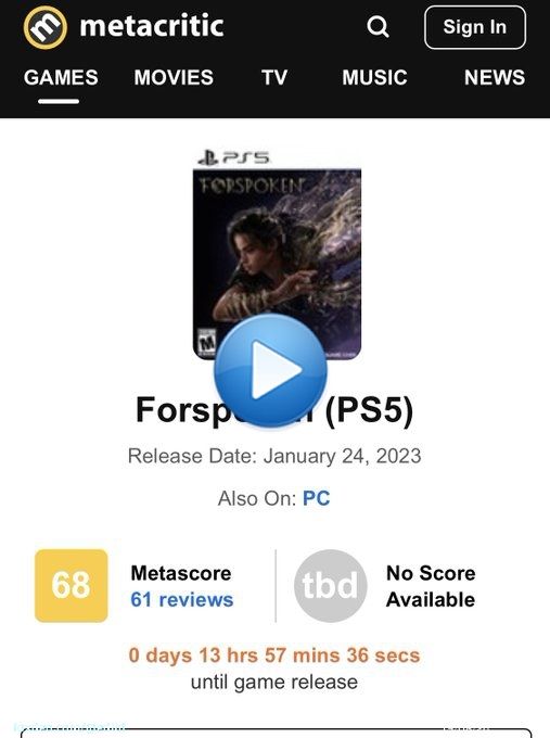 PlayStation ponies in front of their 720p monitor right now&hellip;  #forspoken #SquareEnix #PlayStation5