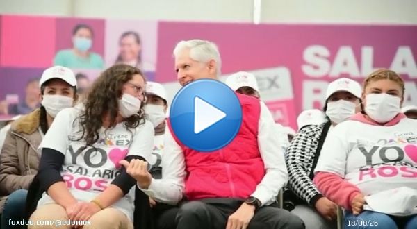 Seguimos trabajando para apoyar, impulsar y reconocer el esfuerzo que las mujeres mexiquenses realizan diariamente por sacar adelante a sus familias.  #SalarioRosaEst&aacute;Contigo0:17998 views