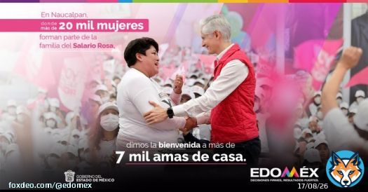 El Salario Rosa es, para miles de mujeres, una oportunidad, un impulso y un reconocimiento que mejora su calidad de vida y la de sus familias. #SalarioRosaVePorM&aacute;s