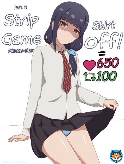 Misuzu Gundou - Strip Game      Part 3?      #stripgame  #tomochan  #tomochanisagirl  #tomochanwaonnanoko  #MisuzuGundou  #群堂みすず