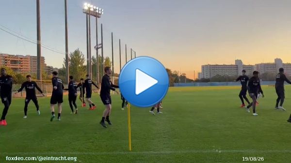 Final preparations before the match against @GAMBA_OFFICIAL tomorrow.   #GudeJapan I #SGE