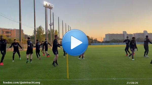 Final preparations before the match against @GAMBA_OFFICIAL tomorrow.   #GudeJapan I #SGE