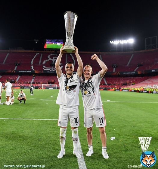 「The Machine \ud83e\uddbe \ud83e\udd16」  \ud83c\udfc6  「Captain \ud83e\udd85 &copy;️」  #SGEuropa | #UEL  | #Sevilljaaaaa | #アイントラハト | #フランクフルト