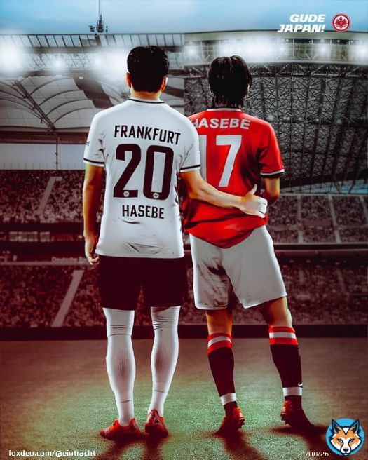 to where Hasebe started: @REDSOFFICIAL!    #GudeJapan | #SGE