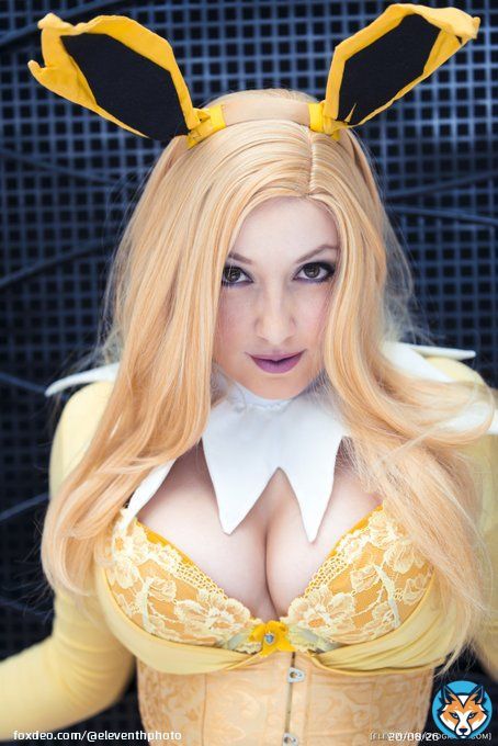 ???????????????????????????? She'll zap you good!  Cosplay @Jaycee_Cosplay  #Pokemon #ポケモン #コスプレ