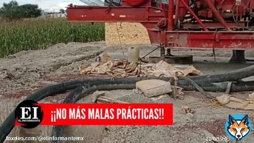 SE LLEVAR&Aacute;N NUESTRA AGUA  #DenunciaCiudadana  Una vez m&aacute;s los de #MORENA nos ven la cara, es un hecho que vienen por el #agua, sino no estuvieran alistando la infraestructura para llev&aacute;rsela desde #Apaxco, #Tequixquiac, #Hueypoxttla y #Zumpango, #Edomex, hasta la #CDMX.