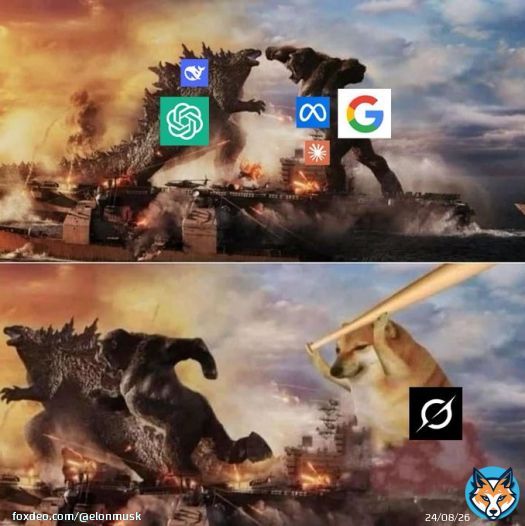 TrueQuoteDogeDesigner@cb_doge&middot;4hGrok is the smartest A.I. out there and the only one with real-time access to world events, thanks to 𝕏