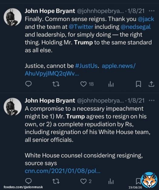 TroublingQuoteLaura Loomer@LauraLoomer&middot;Apr 18EXCLUSIVE:   WHITE HOUSE VETTING CRISIS CONTINUES AS TRUMP APPOINTED US TREASURY SECRETARY INVITES PRO- IMPEACHMENT TRUMP HATER TO COLLABORATE WITH HIM AT THE TREASURY DEPARTMENT    Scott Bessent invites pro-impeachment and pro-censorship Trump hater to collaborate with him  x.com/secscottbessen&hellip;Show more