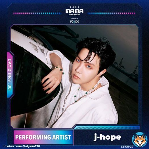 &mdash; J-HOPE PRESENTACI&Oacute;N EN SOLITARIO EN LOS MAMA 2022 HORARIOS Y LINKS  \u25aa\ufe0eCeremonia  30 Noviembre  03:00 AM  04:00 AM  05:00 AM  06:00 AM  10:00 AM  06:00 PM KST   J-HOPE AT MAMA TODAY #jhopexMAMA #JackInTheBox #JHOPE