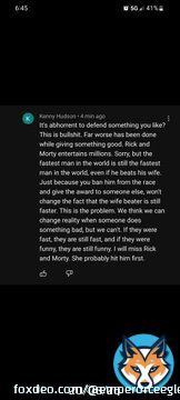 Comment of the year right here! #lmao #justinroiland #RickandMorty #adultswim