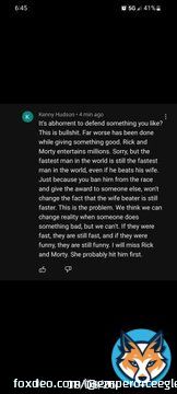 Comment of the year right here! #lmao #justinroiland #RickandMorty #adultswim