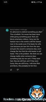 Comment of the year right here! #lmao #justinroiland #RickandMorty #adultswim