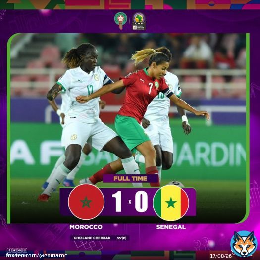 Full time!!  Burkina Faso  Uganda  Senegal   To the quarters   #DimaMaghrib  #OneGameOneFamily #TeamMorocco