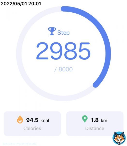 (Auto Translation) 2985 steps  #FiFiC   #デポツアチャレンジ #XYM $XYM #Symbol #XYMCity #XYM50000円まで気絶部 #仮想通貨 #暗号資産 #メタバース #デポツア40501